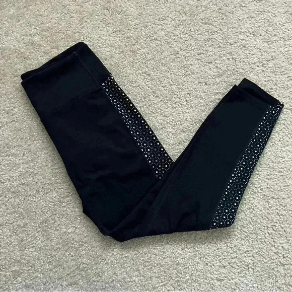 Nanette Lepore Black Mid Rise Leggings Pants Women’s Size Medium - Picture 1 of 15